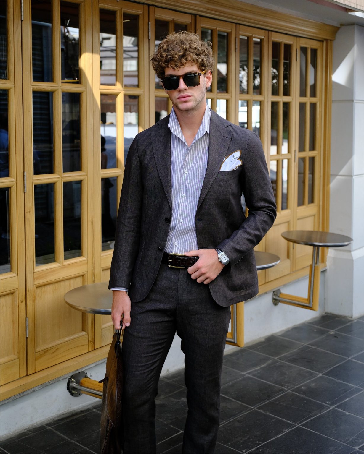 The Blazer Edit – on the terrace